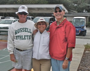The Amateurs:  Bob Tager, Bonnie Radke and Randy Radke