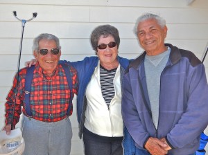 Pros (L - R) Felix, Edna and Tom