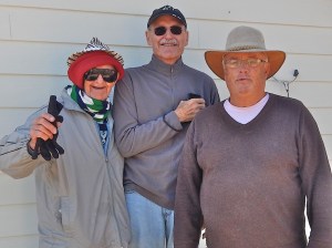 Amateurs (L - R) John, Randy and Wayne