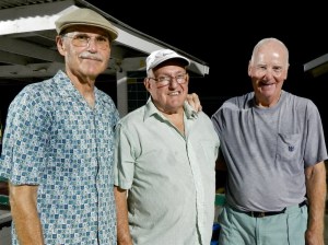 Randy Radke, Gerry Bousquet and Bob Tager