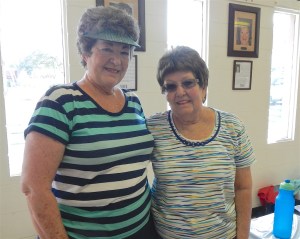 Edna Triplett and Dorine Bessette